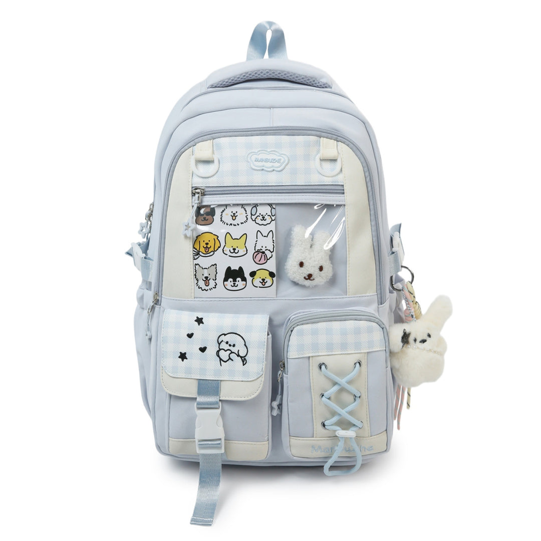 Adorable Character Design School Backpack Bowlift