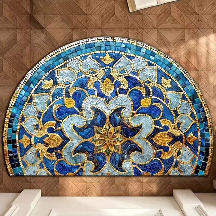 Dragonfly-Themed Decorative Bath Mat