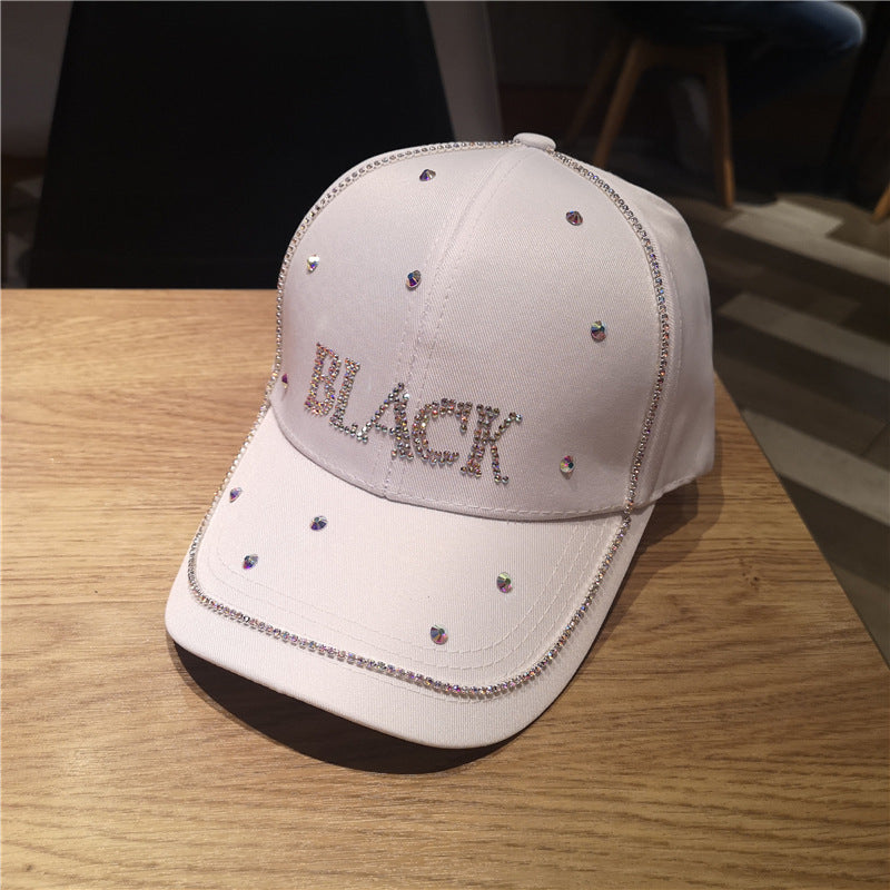 Women's Rhinestone-Embellished Baseball Cap Bowlift 1784083682