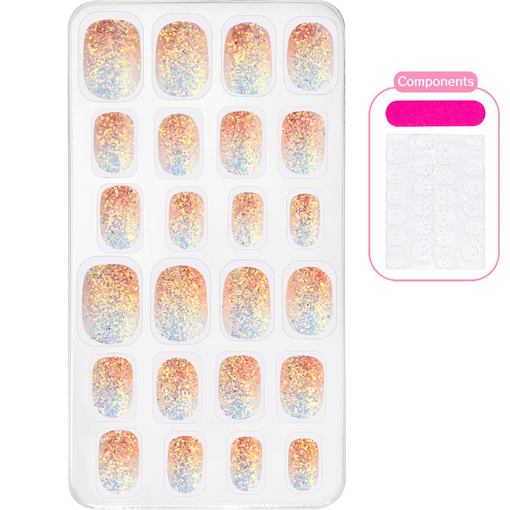 Themed Summer Beach Nail Art Press-On Nails Bowlift