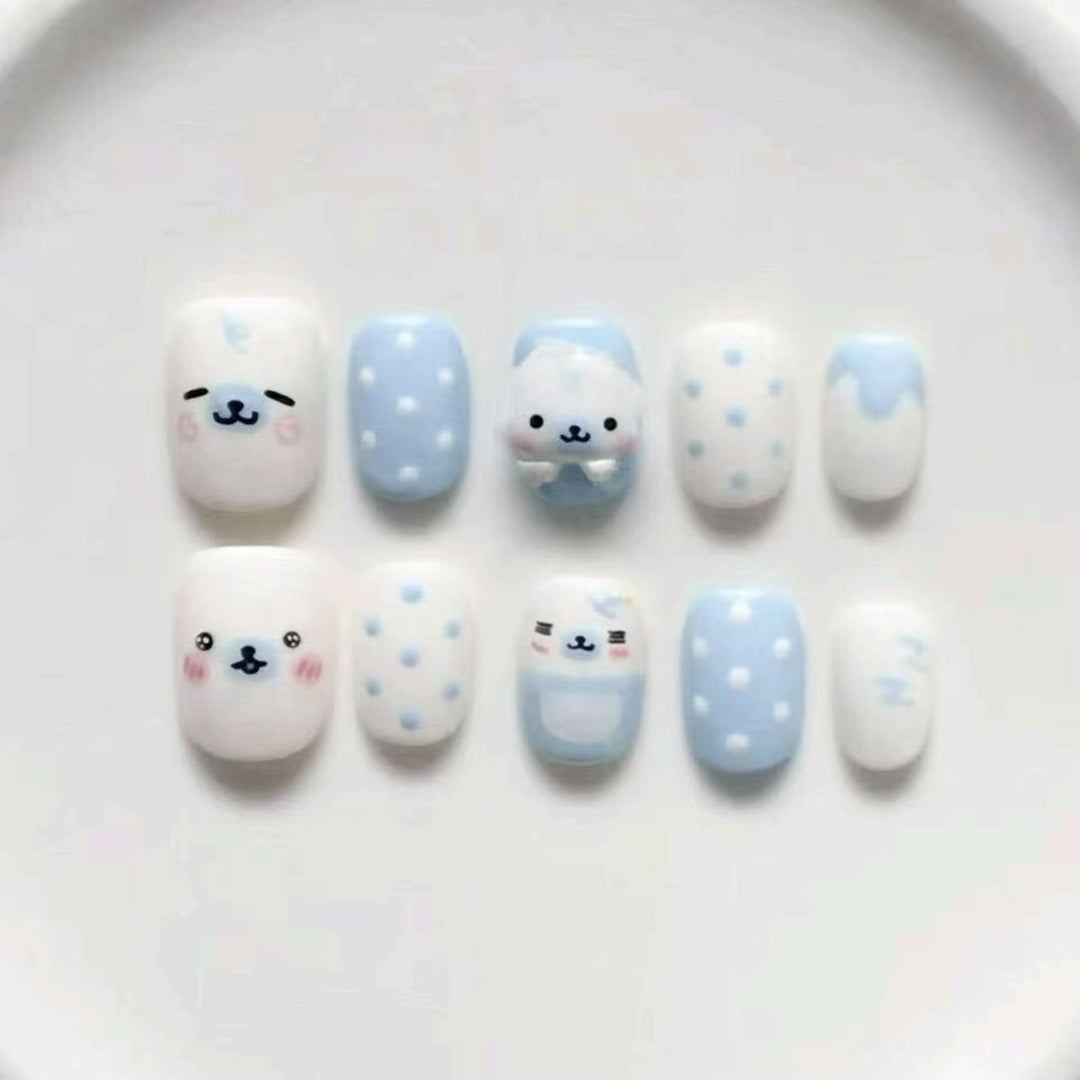 Artistic Character Nail Art Set Bowlift
