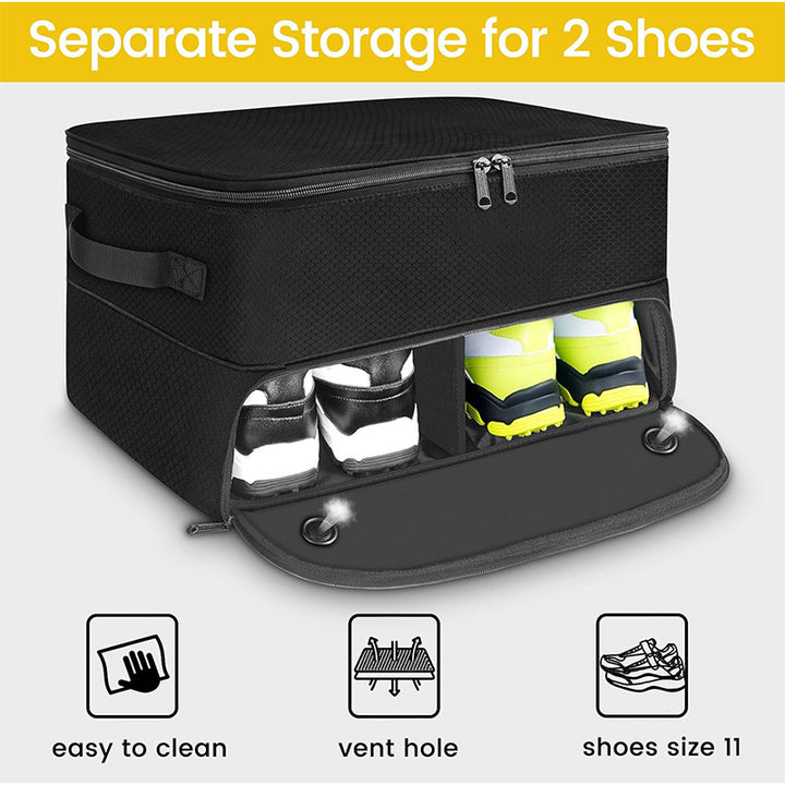 Multi-Compartment Travel Organizer Tote Bowlift