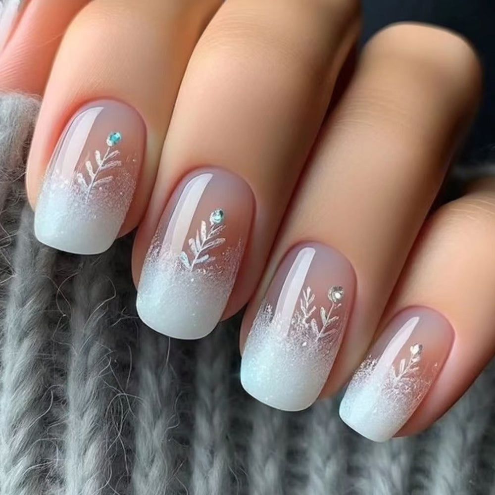Artistic Press-On Nail Art Bowlift