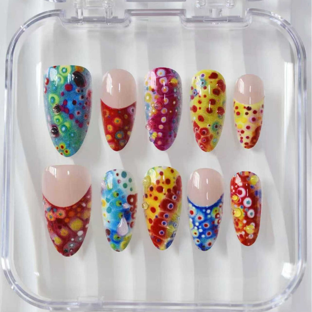 Artistic Decorative Nail Extensions Bowlift