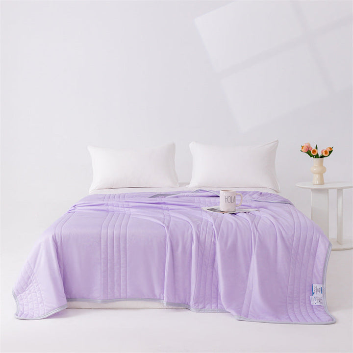 Cooling Ice Silk Summer Blanket – Lightweight, Washable, Soft Quilt for Babies & Adults | Bowlift