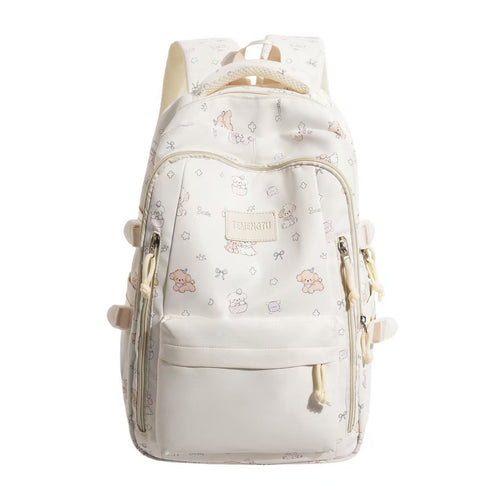 Adorable Character Print Backpack Bowlift