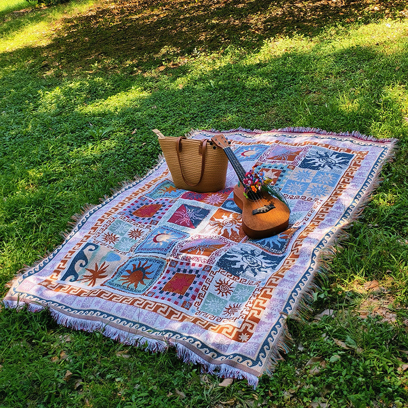 Decorative Outdoor Tapestry Blanket