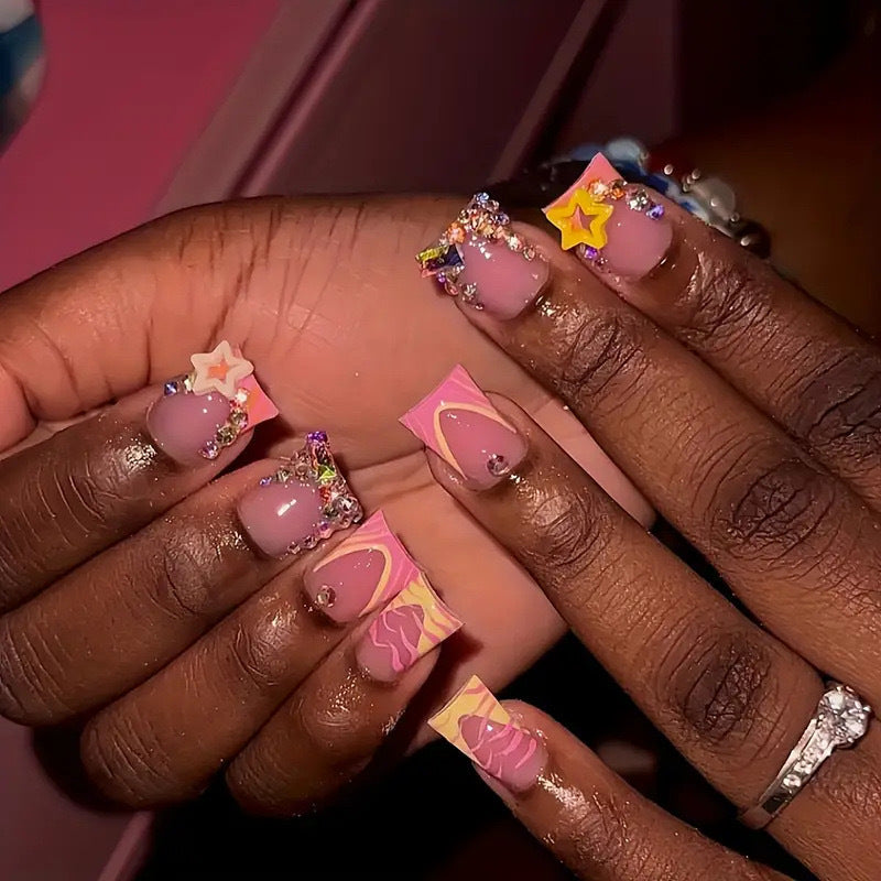 Creative Decorative Nail Art Extensions Bowlift