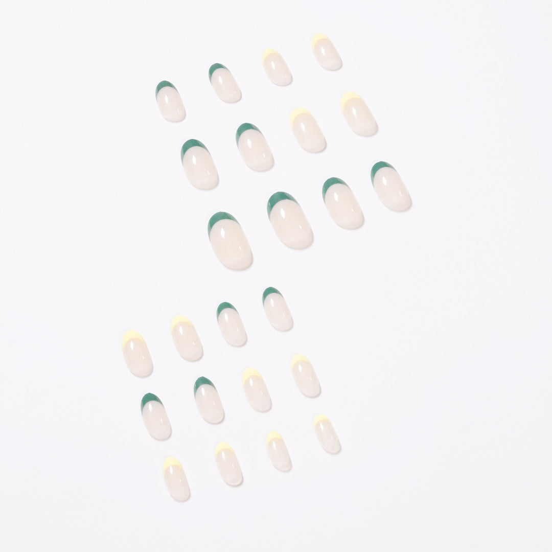 Artful nail art with creative color tips Bowlift
