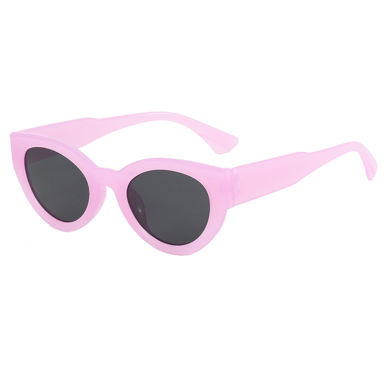 Ladies fashionable square sunglasses with mirrored lenses Bowlift