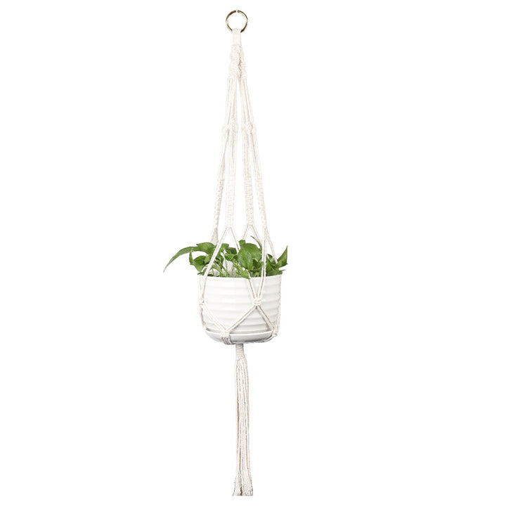 Plant-hanging macrame shelf Bowlift