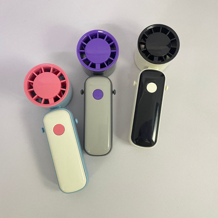 Unisex Portable Folding Fan with USB Charging Bowlift