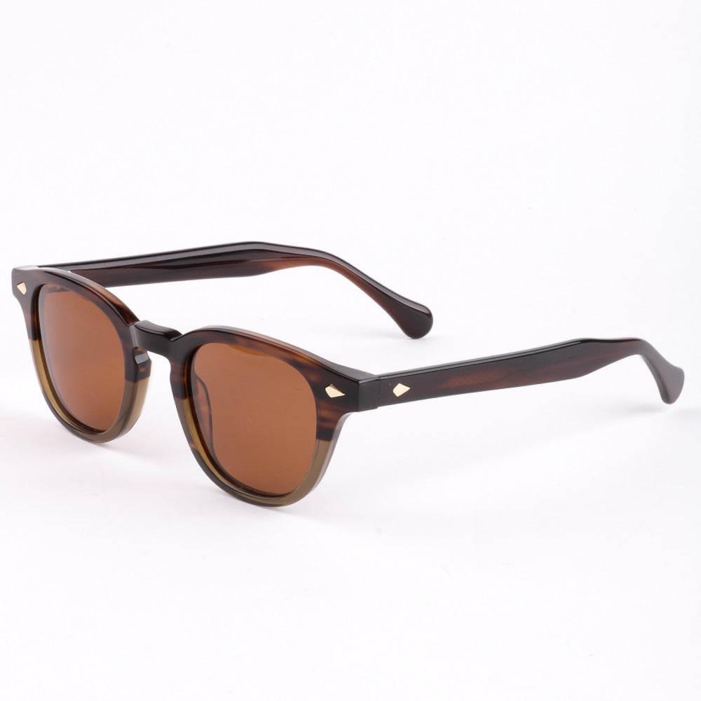 Women's sunglasses with exclusive geometry frame and polarized lenses Bowlift