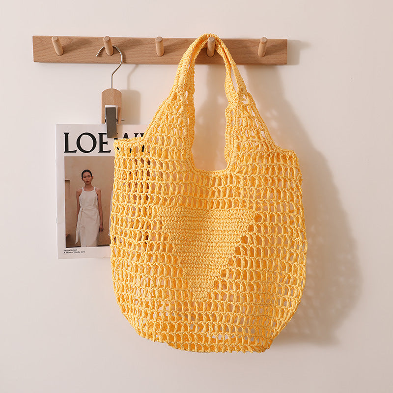 Airy Macrame Tote Bag Bowlift