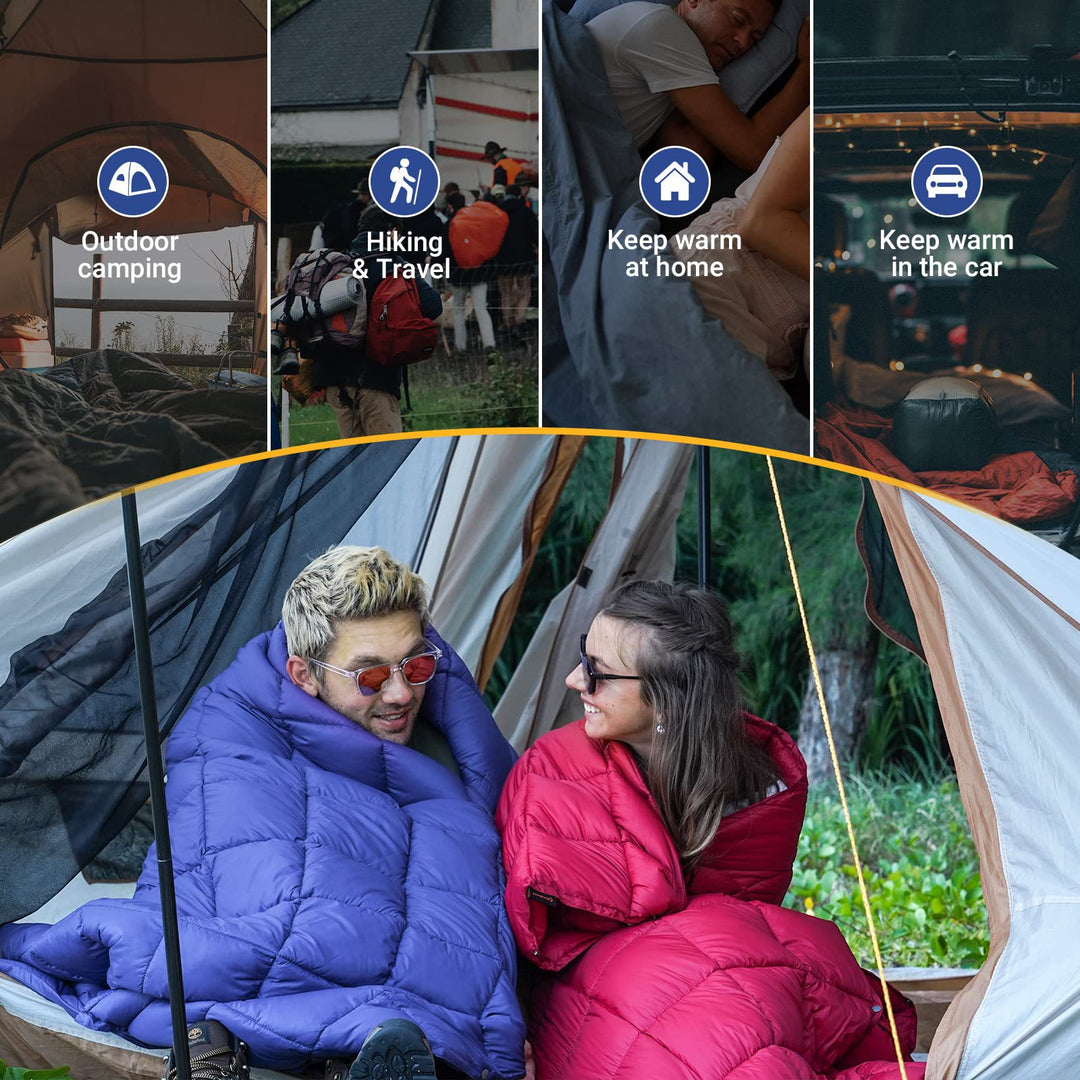 Women's winter blanket with eco-friendly filling Bowlift