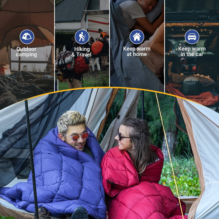 Women's winter blanket with eco-friendly filling Bowlift