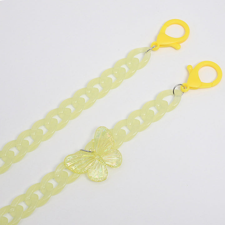 Decorative Butterfly Eyewear Chain Bowlift