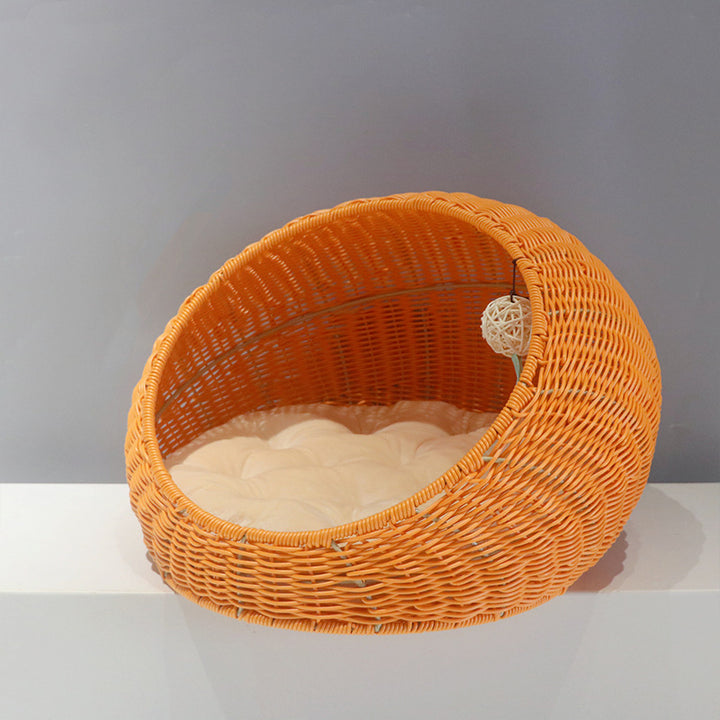 Cozy floor cushion in round design Bowlift