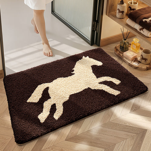 Cute Pet-Themed Bath Rug Bowlift