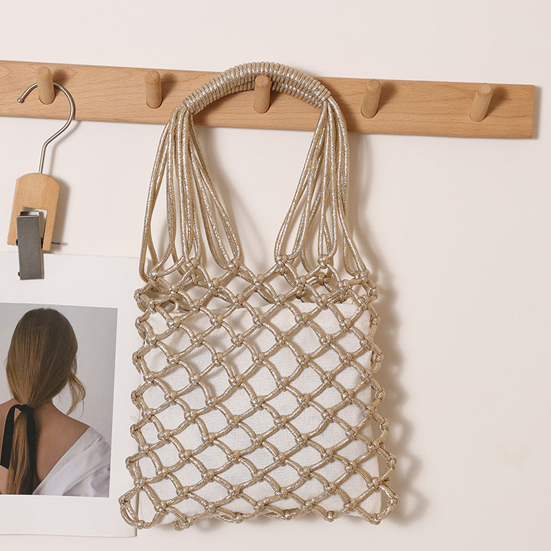 Elegant mesh tote bag with sturdy handles Bowlift
