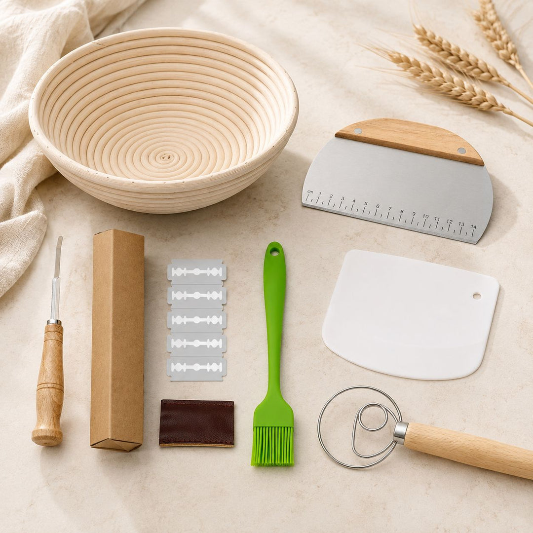 Artisan Bread Proofing Basket Set Bowlift
