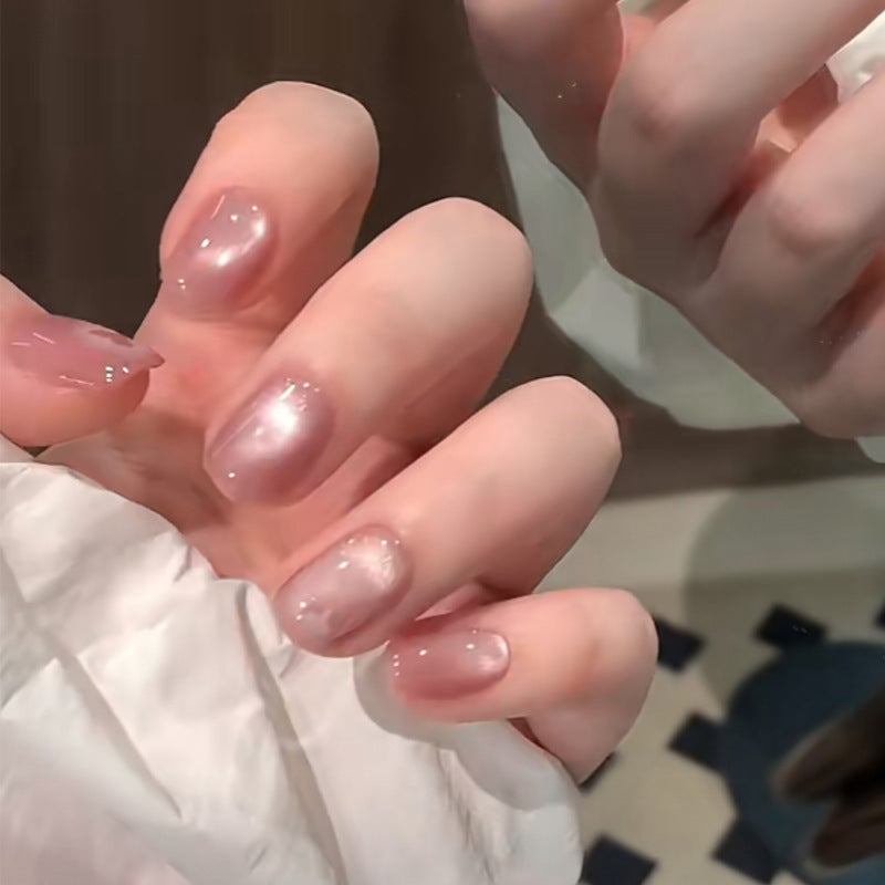 Elegant Sculpted Press-On Nails Bowlift