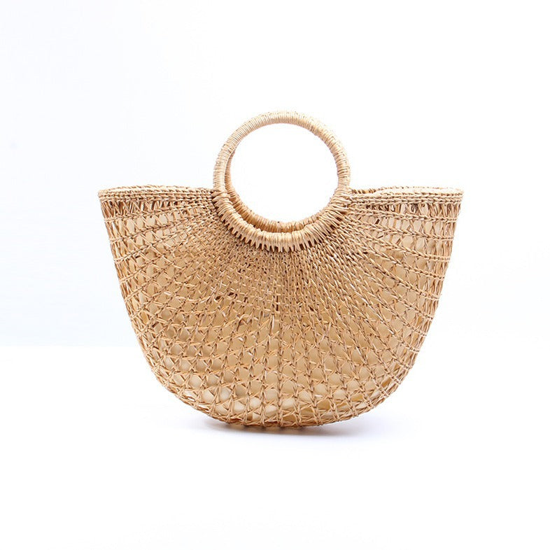 Elegant Handmade Basket Bag Bowlift