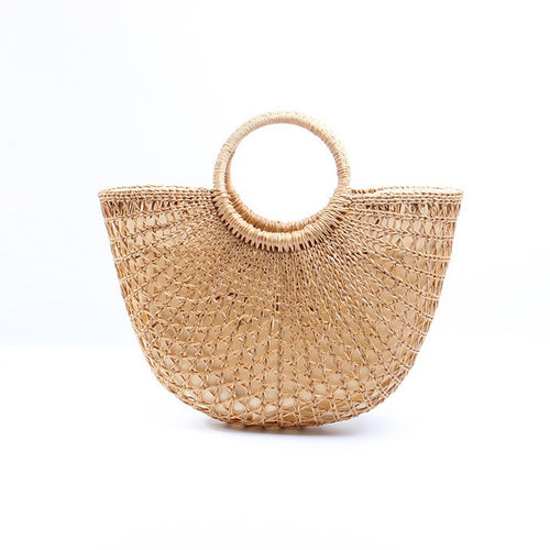 Elegant Handmade Basket Bag Bowlift