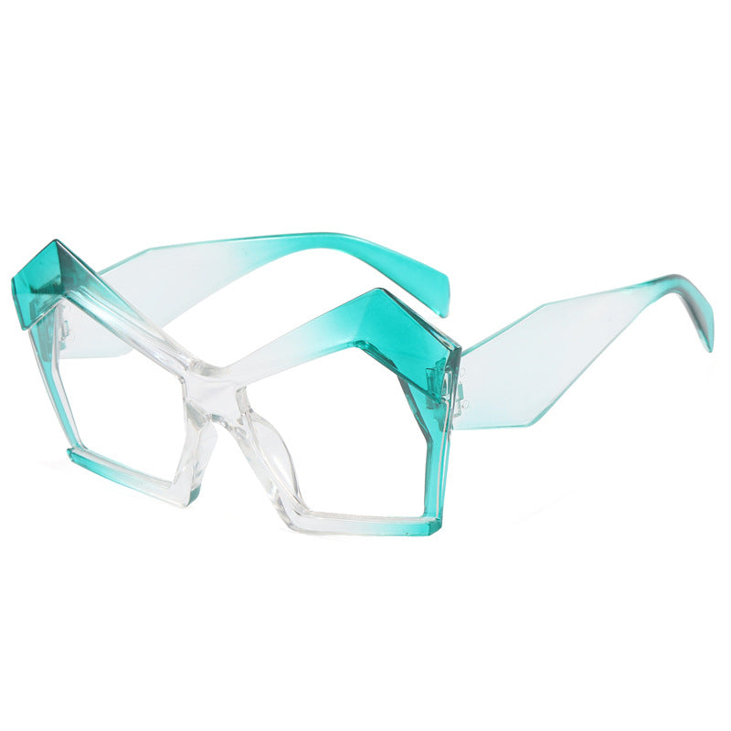 Ladies geometric designer glasses Bowlift