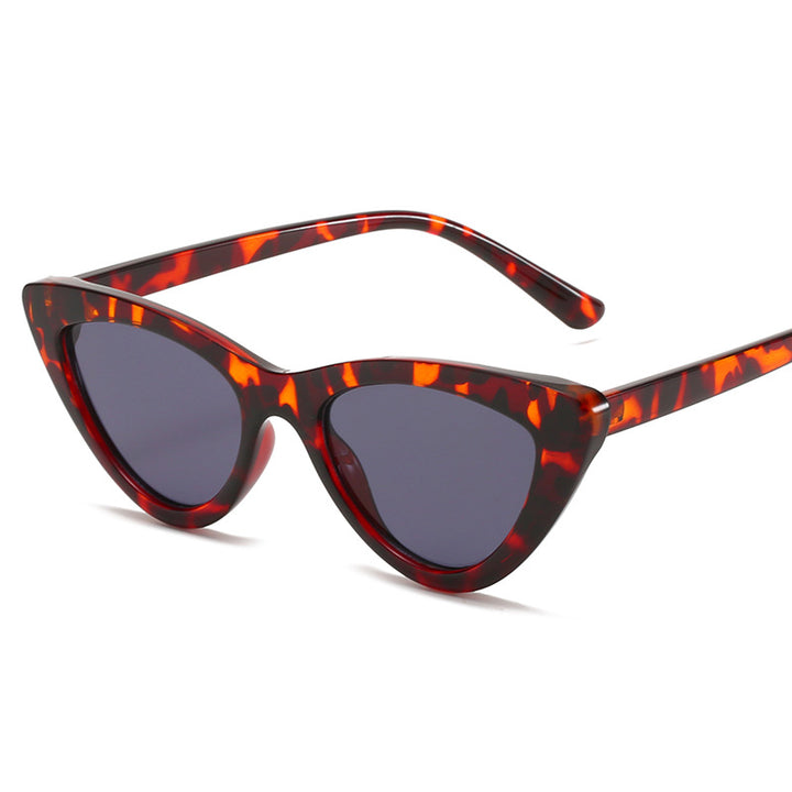 Ladies Cat-Eye Sunglasses with Futuristic Design and Sturdy Frame Bowlift