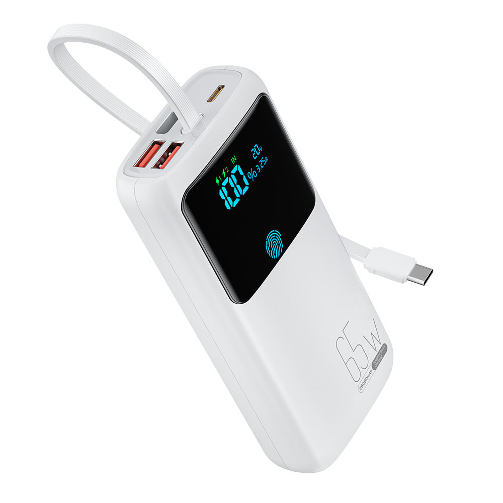 Power bank with integrated LED display and fast charging function Bowlift