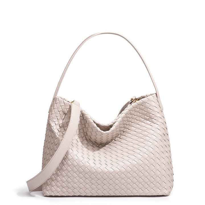 Contemporary Woven Hobo Bag Bowlift