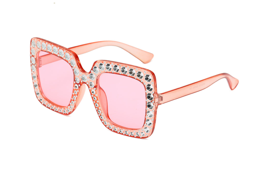 Oversized Decorative Frame Sunglasses Bowlift