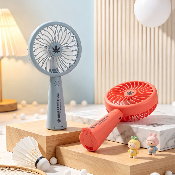 Ladies portable high-speed fan with smart design Bowlift