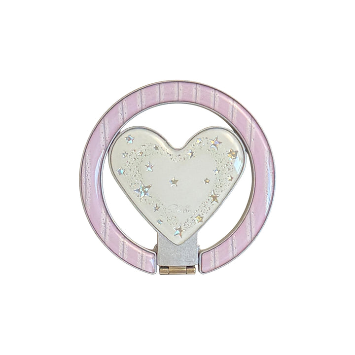 Hand mirror in playful heart design Bowlift