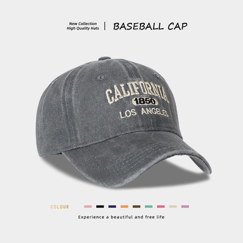 Vintage-Inspired Adjustable Baseball Cap