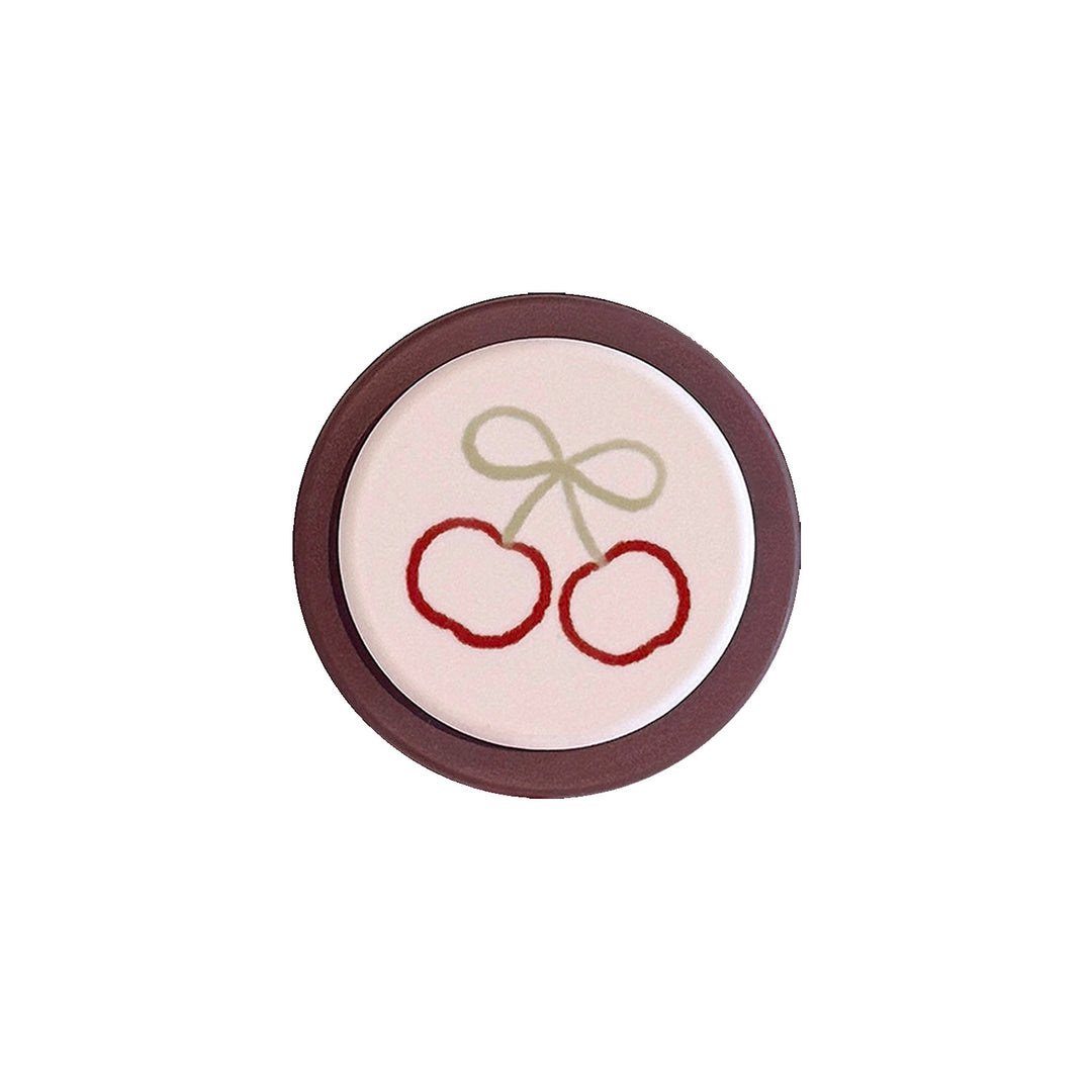 Coaster with cherry motif Bowlift