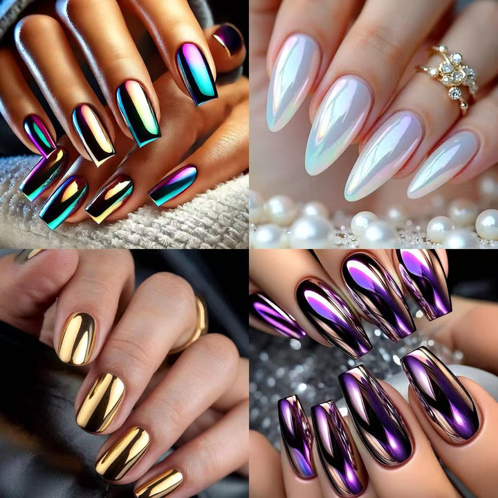 Shiny artificial nails Bowlift