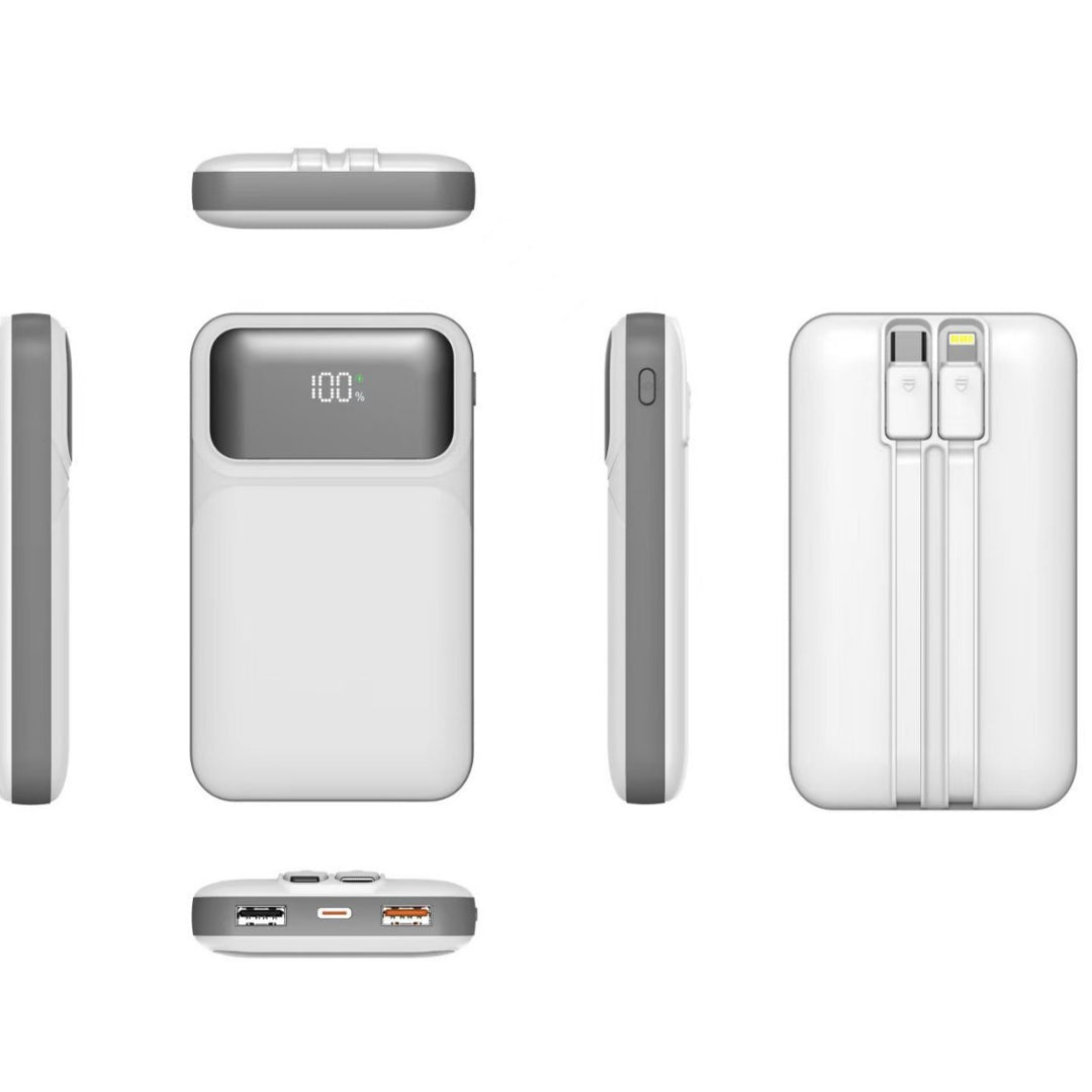 Power bank with intelligent fast charging function and digital display Bowlift