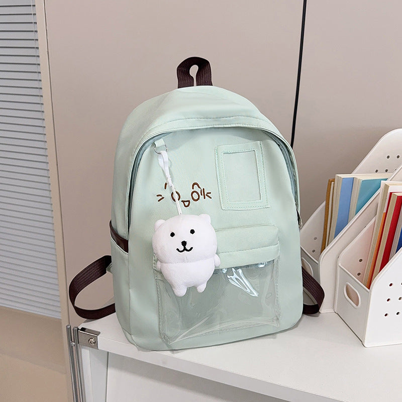 Cute Illustrated School Backpack