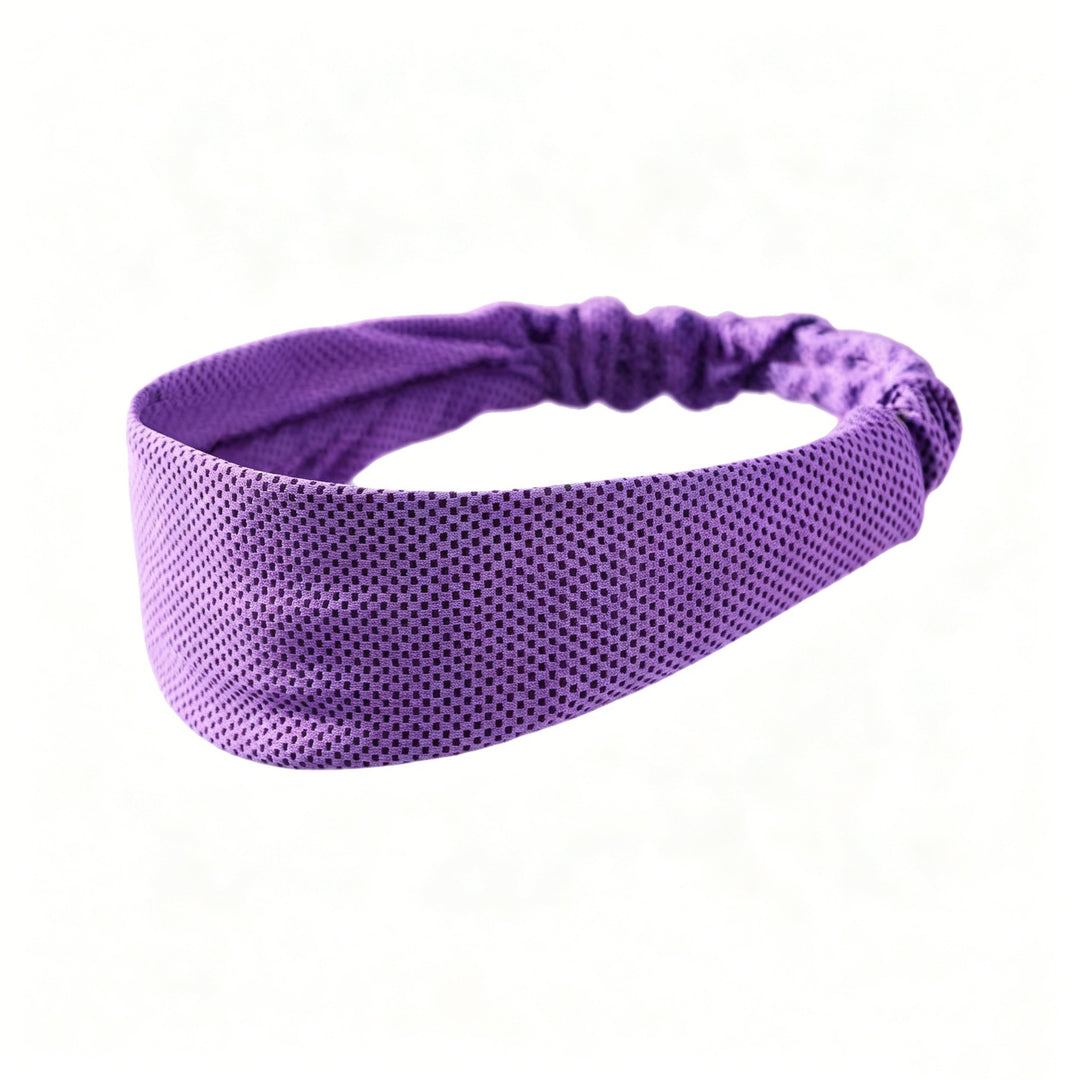 Ladies Sporty Tie Headband made of breathable material Bowlift