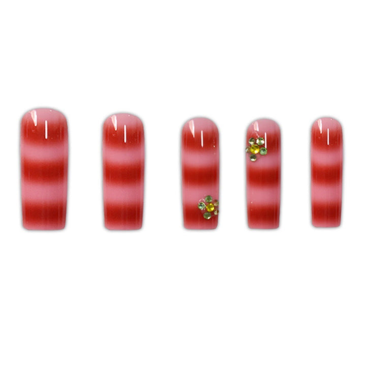 Decorative Long Acrylic Nail Enhancements Bowlift