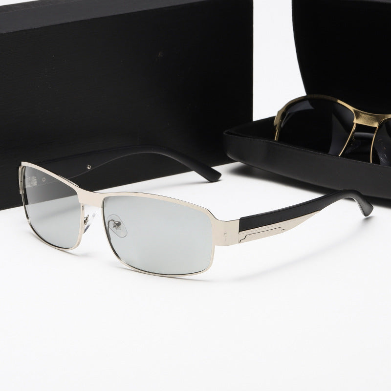 Ladies sporty sunglasses with robust metal frame and polarized lenses Bowlift