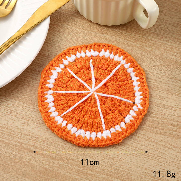 Crochet Fruit Coaster Bowlift