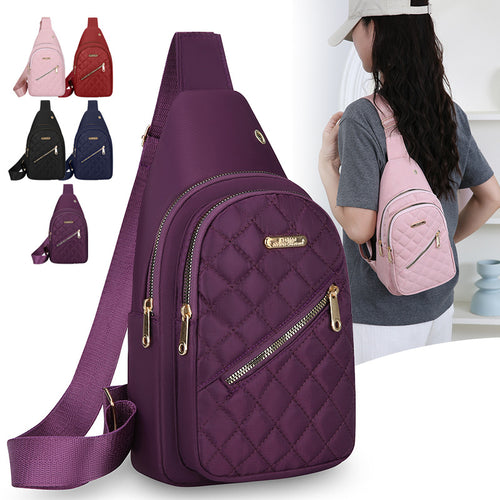 Quilted Sling Backpack Bowlift