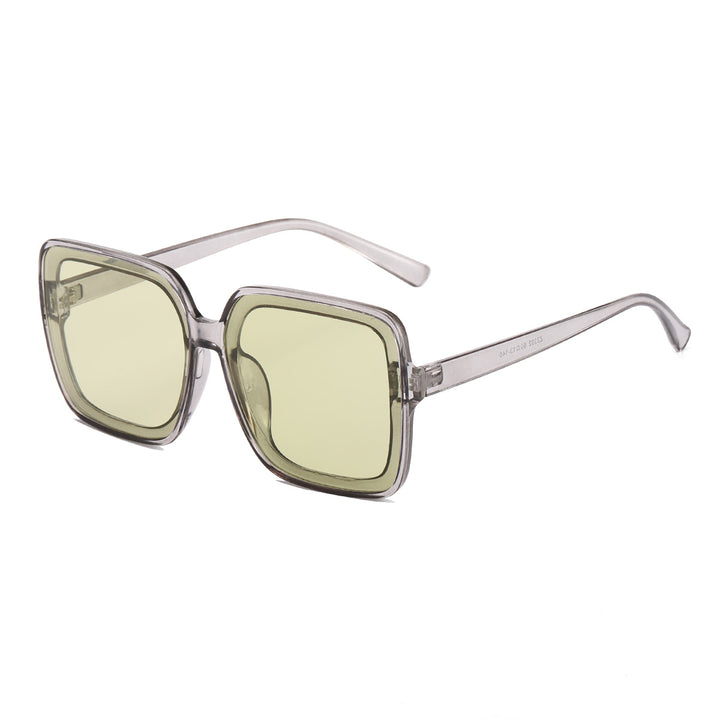 Ladies square sunglasses with stylish frame and UV protection Bowlift