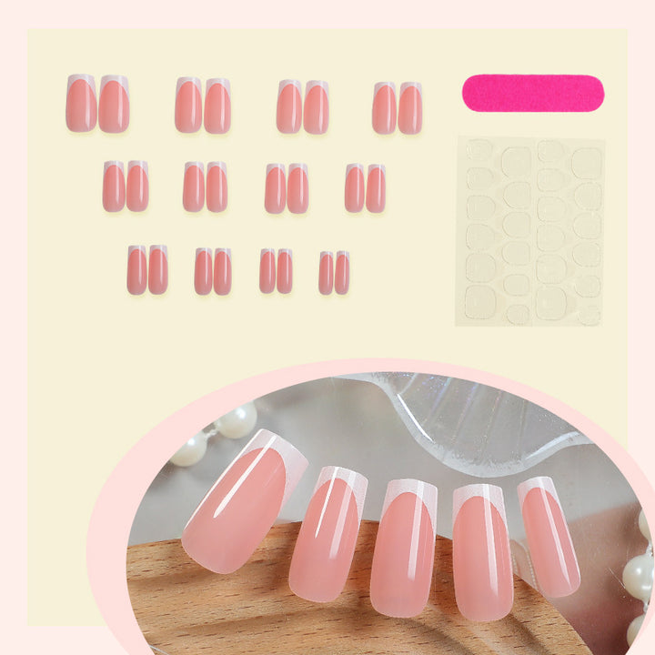 Ombre Gel Press-On Nail Set Bowlift