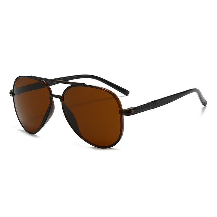 Retro Style Aviator Sunglasses