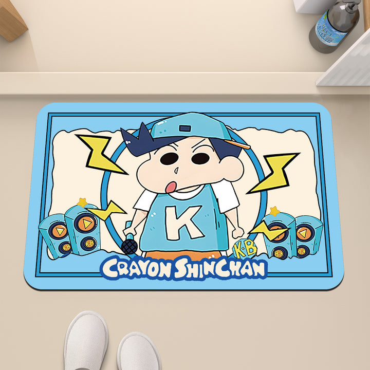 Cartoon Character Themed Bath Mat