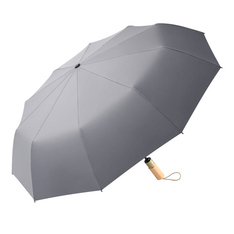Ladies elegant umbrella with wooden handle and durable cover Bowlift